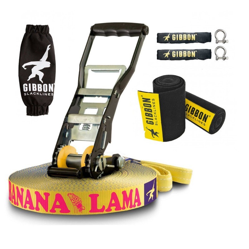 BananaLama Set | Hybride 3,5-cm-Slackline
