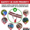 Ninja Warrior Slackline Kit 20 m — 45 Hindernisse