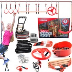 Ninja Warrior Slackline Kit 20 m — 45 Hindernisse