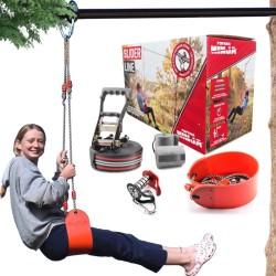 Ninja Slider Seilrutschen-Kit 20 m